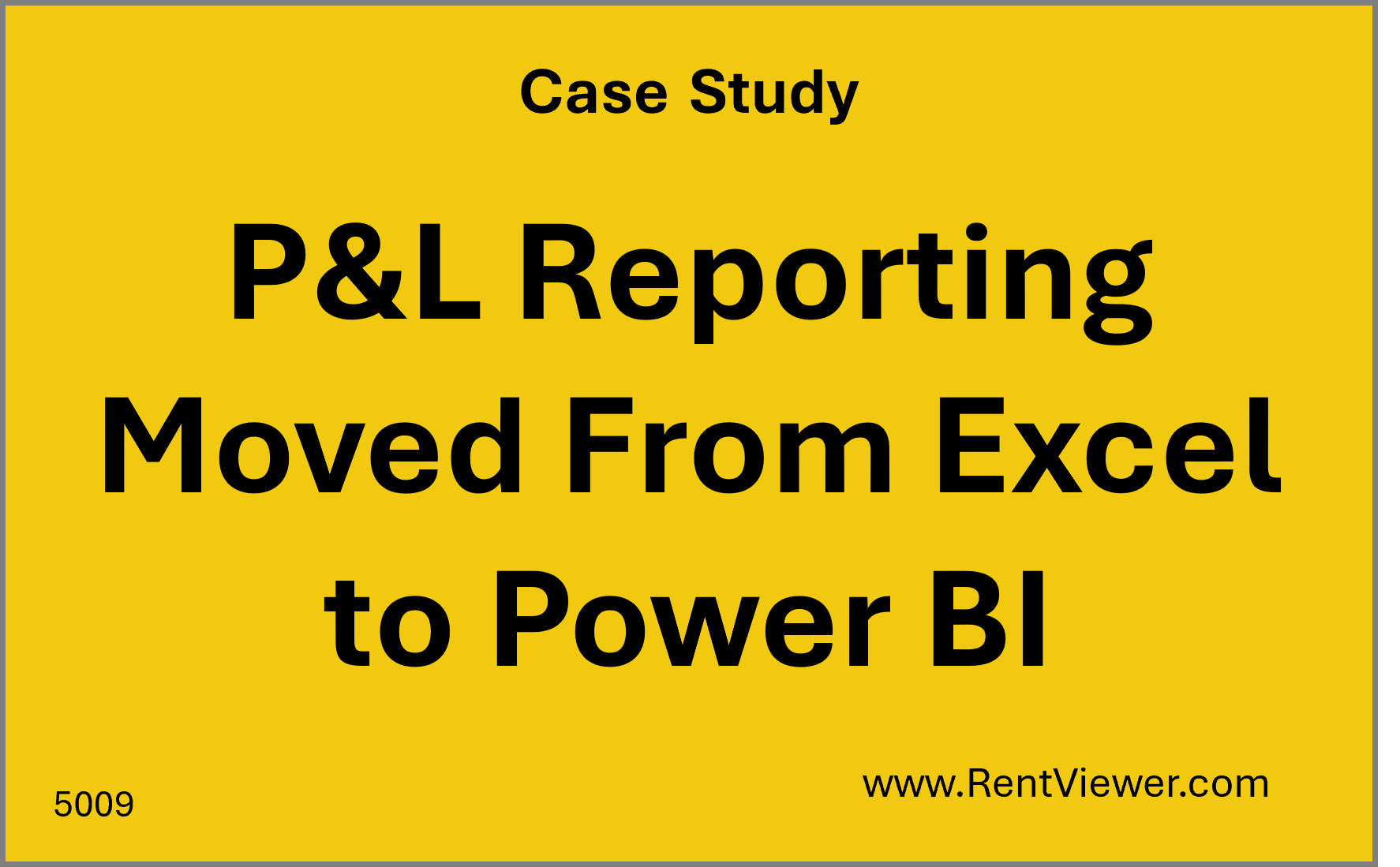 Rent Manager Power BI dashboard showing consolidated financial P&L data for a large real estate portfolio