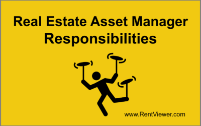 Real Estate Asset Manager Responsibilities