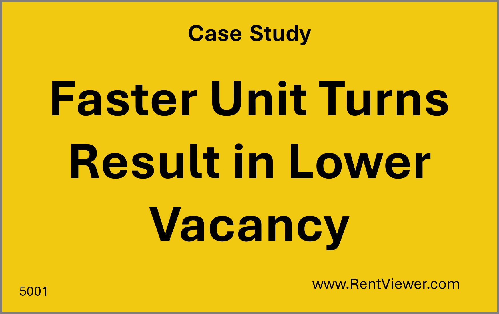 Unit turn dashboard showing vacant units, make-ready status, and maintenance tickets for a property management portfolio