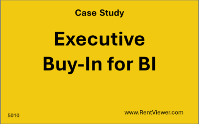 Executive Buy-in for Business Intelligence
